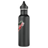 Selbstverteidigungslehrer für Kampfkunst Essen Edelstahlflasche (Rechts)