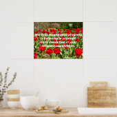 Selbstvertrauen Poster (Küche)