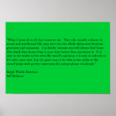 Selbstvertrauen Poster (Vorne)