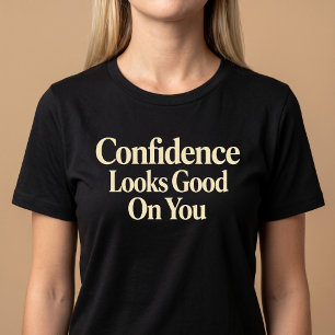 Selbstvertrauen Steht Dir Gut T-Shirt
