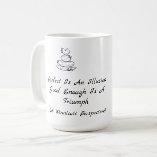 Selbstwert-Zitat von Winnicott Kaffeetasse