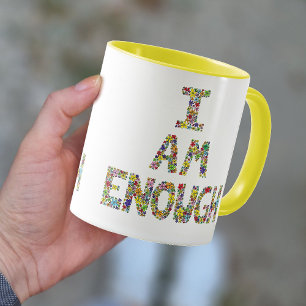 Selbstwertgefühl inspirierende Tasse