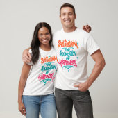 Selbstwertgefühl und Glück T-Shirt (Unisex)