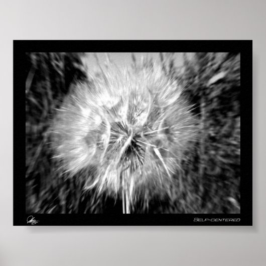 selbstzentriert poster (Vorne)