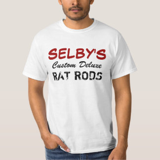 SELBY, kundenspezifisches deluxes, RATTEN-STANGEN T-Shirt