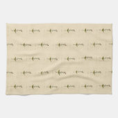 Selby's Fly Catcher - Audubons Vögel von Amerika Geschirrtuch (Horizontal)