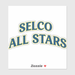 SELCO All Stars Aufkleber