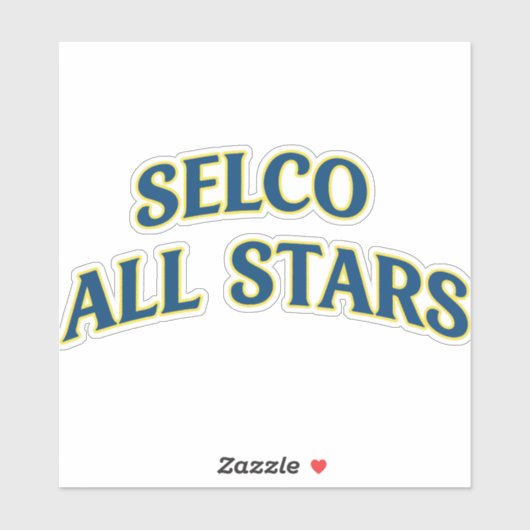 SELCO All Stars Aufkleber (Blatt)