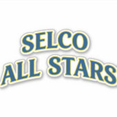 SELCO All Stars Aufkleber (Vorderseite)