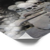 Seldec Ossuary Shrine, Kutna Hora Fotodruck (Ecke)