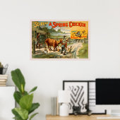 Selden's Funny Farce, ein Frühlingsgeweih-Poster Poster (Heimbüro)