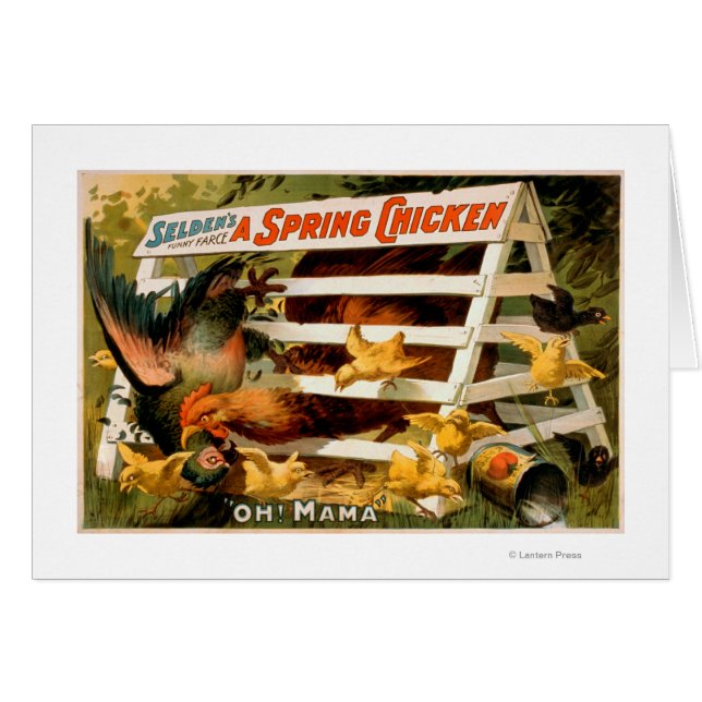 Selden's Funny Farce, Ein Frühlingshähnchen spiele (Vorderseite (Horizontal))