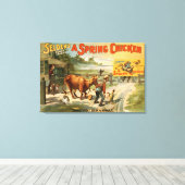 Selden's Funny Farce, Ein Frühlingshähnchen spiele Leinwanddruck (Insitu (Holzboden))