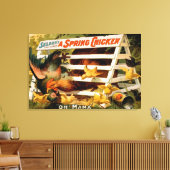 Selden's Funny Farce, Ein Frühlingsspiel Leinwanddruck (Insitu (Wohnzimmer))