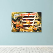 Selden's Funny Farce, Ein Frühlingsspiel Leinwanddruck (Insitu (Holzboden))