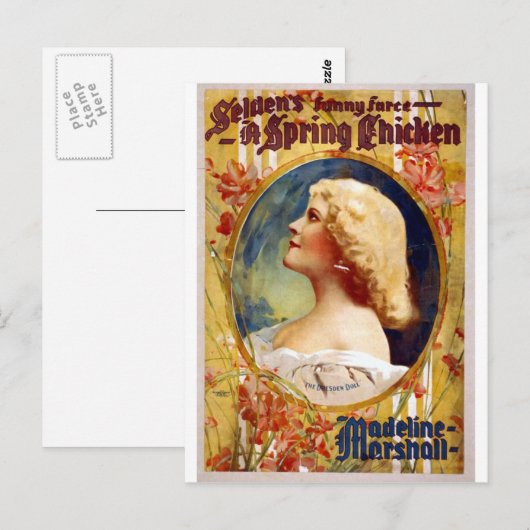 Selden's Funny Farce Postkarte (Vorne/Hinten)