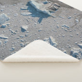 Selective focus of gray stone sherpadecke (3/4)