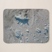 Selective focus of gray stone sherpadecke (Vorderseite (Horizontal))