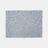 Selective focus photography of water droplets fleecedecke (Vorderseite (Horizontal))