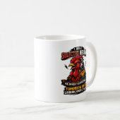Selective Hearing Cat Mug | Funny Rooster Kaffeetasse (VorderseiteRechts)