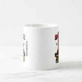 Selective Hearing Cat Mug | Funny Rooster Kaffeetasse (Mittel)