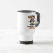 Selective Hearing Cat Mug | Funny Rooster Reisebecher (VorderseiteRechts)