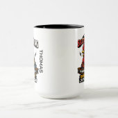 Selective Hearing Cat Mug | Funny Rooster Tasse (Zentrum)