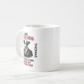 Selective Hearing cow Mug | Funny Coworker Kaffeetasse (Vorderseite Links)