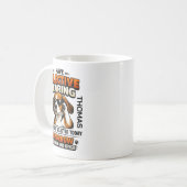 Selective Hearing dog Mug | Funny Coworker Kaffeetasse (Vorderseite Links)