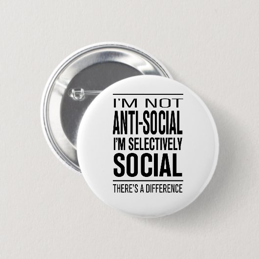 SelectivelySocial Button (Vorne & Hinten)