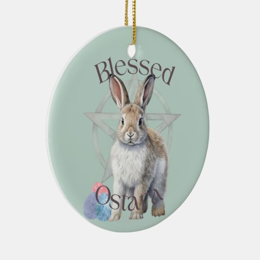 Selegenes Ostara Keramik Ornament (Rechts)