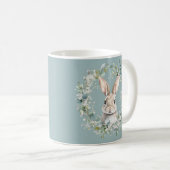 Selegenes Ostara Rabbit Frühlingsfest Kaffeetasse (VorderseiteRechts)
