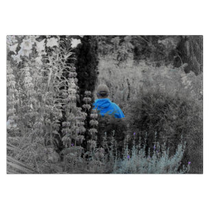 Selektiv Blue Garden Besucherschneideboard Schneidebrett