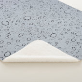 Selektive Fokusfotografie von Wassertröpfchen Sherpadecke (3/4)