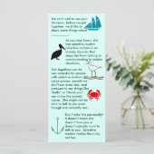 Selektive Mutismus: Girl-Flachkarte zusammenbringe (Stehend Vorderseite)