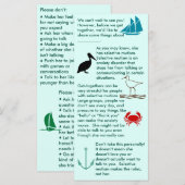 Selektive Mutismus: Girl-Flachkarte zusammenbringe (Vorne/Hinten)