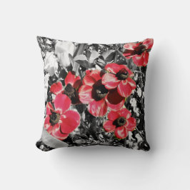 Selektive Schönheit - Anemonenblüten Kissen