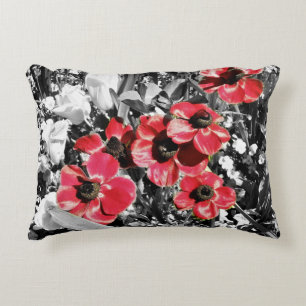Selektive Schönheit - Anemonenblüten Kissen