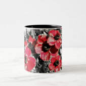 Selektive Schönheit - Tasse von Anemonen-Blüten (Mittel)