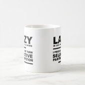 Selektive Teilnahme Funny Mug Kaffeetasse (Mittel)