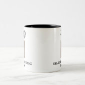 Selektiver Anhörungs-Schalter Zweifarbige Tasse (Mittel)