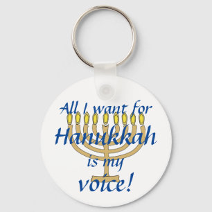 Selektiver Mutismus Hanukkah Schlüsselanhänger