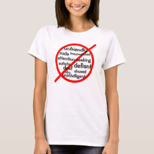 Selektiver Mutismus kein Symbol T-Shirt