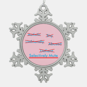 Selektiver Mutismus Missverständnis 1 Ornament