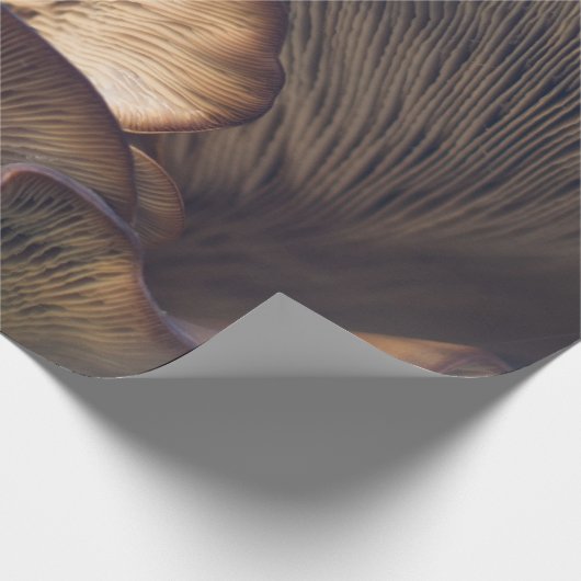 Selektives Foto des Pilzes Geschenkpapier (Ecke)