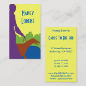 Selena in den hellen Farben - Visitenkarten Visitenkarte (Vorne/Hinten)