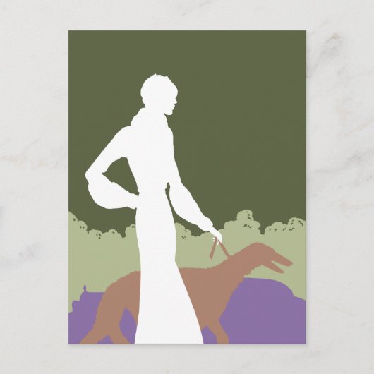 SELENA in Pastellen Postkarte (Vorderseite)