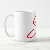 Selena Text-Tasse Kaffeetasse (Links)