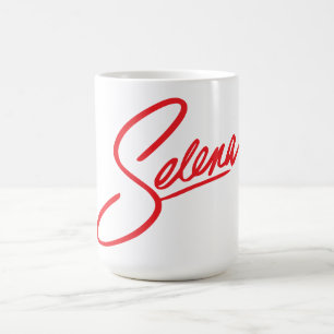 Selena Text-Tasse Kaffeetasse