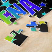 "SELENA" Vorname, Spaß "GLÜCKLICHER GEBURTSTAG" Puzzle (Seite)